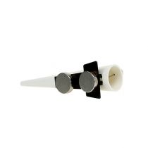 Artikel Herenspeld met magneet Wit, mat