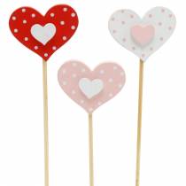 Decoratieve plug hart, huwelijksdecoratie, bloemdecoratie voor Valentijnsdag, hartdecoratie 24st
