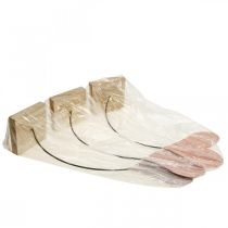 Artikel Tafeldecoratie hartjes bruiloft, hartdecoratie metaal oranje/paars H40cm 3st