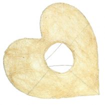 Hartmanchet sisal gebleekt 25cm 6st