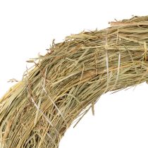 Artikel Hooikransen, natuurlijke tafeldecoratie, deurkrans, 26-27cm, 5 stuks