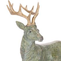 Artikel Hertenbeeldje, decoratief, staand, gedetailleerd, 43 cm