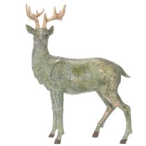 Artikel Hertenbeeldje, decoratief, staand, gedetailleerd, 43 cm