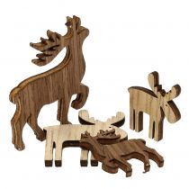 Artikel Mix rendieren voor het strooien bruin, naturel 3cm – 5cm 72 st