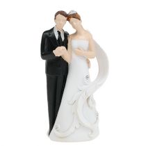 Artikel Bruiloftsfiguur bruid en bruidegom 10,5 cm