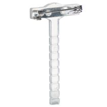Artikel Bruiloft revers spelden transparant/zilver 5 cm 50 stuks