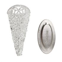 Artikel Trouwspeld met magneet, zilver 4,5cm