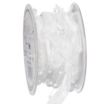Artikel Trouwlint wit 20 mm 5 m