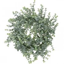 Bruiloft decoratie eucalyptus krans kunstmatig Ø25cm