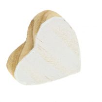 Artikel Houten hart in zakje 2cm - 4cm 24 st