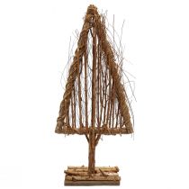 Artikel Houten kerstboomdecoratie houten decoratie natuurlijke takken wijnranken 27,5x10x60cm