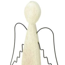 Artikel Houten engel natuurlijke beschermengel houten figuur modern H27,5cm