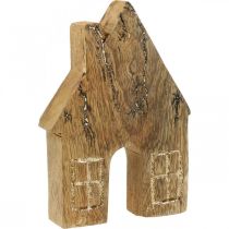 Artikel Houten huisdecoratie Kersthuis houten huisdecoratie houten standaard H15cm