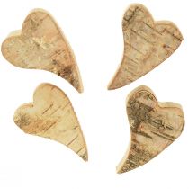 Artikel Houten hartenstrooier hart berkenharten naturel 6×4cm 16st