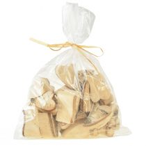 Artikel Houten harten met berkenschors Berkenharten 3–4 cm 30 st