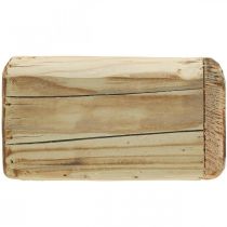 Artikel Plantenbak plantenbak houten bloempot naturel 15,5×15,5cm