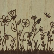 Artikel Houten kist pennenhouder bureau-organizer naturel 14×8×12cm