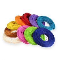 Rotan stok veelkleurig 1,3 mm 250 g