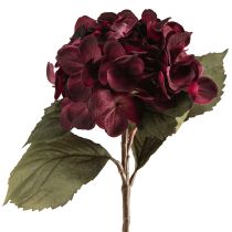 Artikel Hortensia kunstbloemen Bordeaux 52cm