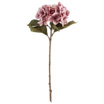 Artikel Hortensia kunst realistische zijden bloemen roze 52cm