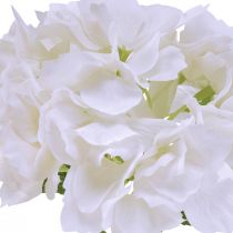 Artikel Hortensia Kunst Witte Real Touch Bloemen 33cm