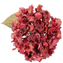 Artikel Kunstmatige hortensia-bloemtak, grote bloem, 74 cm