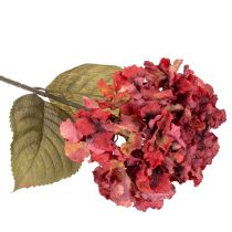 Artikel Kunstmatige hortensia-bloemtak, grote bloem, 74 cm