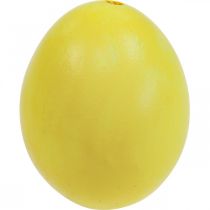 Artikel Paaseieren gele geblazen eieren kippenei 5,5cm 10 st