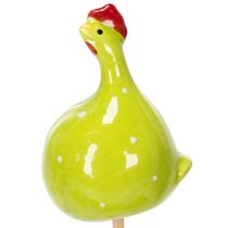 Artikel Decoratieve kippenstokjes voor lentebloemstukken en tafeldecoraties, 7,5 cm, 4 stuks