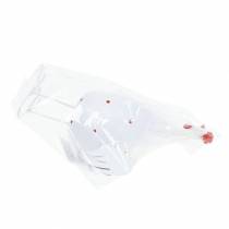 Artikel Kip wit met stippen 21cm