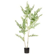 Artikel Kunstplant in een pot, 130 cm hoog, groen, decoratief