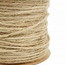 Jute koord naturel Ø2mm 50m