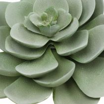 Kunst succulent deco kunstplanten groen 11×8.5cm 3st