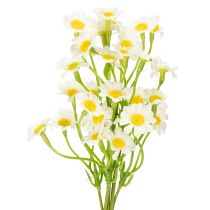 Artikel Kunstmatige kamille als boeket bloemen voor natuurlijke en onderhoudsvriendelijke decoratie, 28 cm, 3 stuks