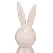 Artikel Decoratief keramisch konijnenbeeldje voor een modern interieur, 22 cm