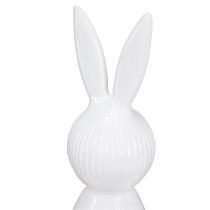 Artikel Eenvoudig konijnenbeeldje als decoratief object voor moderne lente-arrangementen, 22 cm, 2 stuks