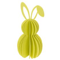 Artikel Decoratieve vilten konijnenfiguur voor lenteversiering, 20 cm, 4 stuks