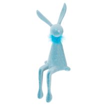 Artikel Decoratief konijntje, schattige paasdecoratie, geschikt om op de vensterbank te zetten, 36 cm, 2 stuks