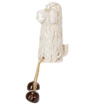 Artikel Keramische schaapfiguurtjes, zittend schaap, voor Pasen en decoratie het hele jaar door, 18 cm, 3 stuks