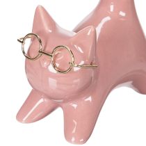 Artikel Decoratief kattenbeeldje, ideaal voor slaapkamer en badkamer, 14 cm, 2 stuks