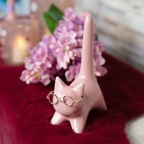 Artikel Decoratief kattenbeeldje, ideaal voor slaapkamer en badkamer, 14 cm, 2 stuks