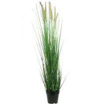 Kunstzegge in pot met stekels Carex kunstplant 98cm