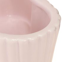 Artikel Keramieken decoratieve harten pastelgroen roze 11×10×6cm 4 st