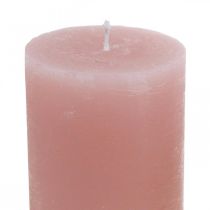Zuilkaarsen roze geverfd 70×100mm 4st