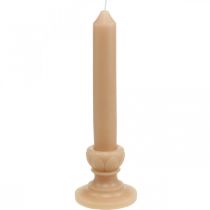 Deco Rod Candle Zalm Nostalgische Kaars Decoratie Wax Effen 25cm