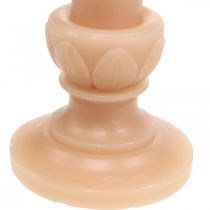 Deco Rod Candle Zalm Nostalgische Kaars Decoratie Wax Effen 25cm