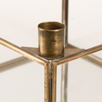 Artikel Kaarshouder Adventspiegel voor het vullen goud 15×15×10,5cm