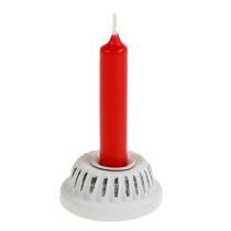 Artikel Kandelaar bakvorm wit Ø5,3cm H2cm