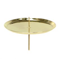 Artikel Kaarsenhouder goud Ø10cm 4 st