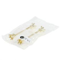 Artikel Kaarsenhouder kroon goud 4 st